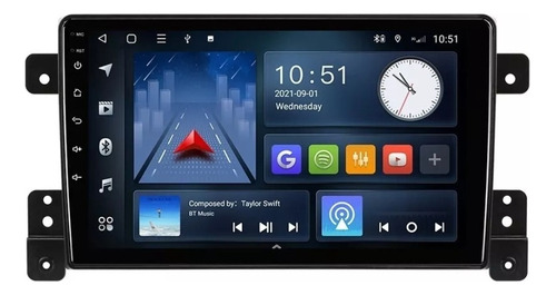 Estéreo De Pantalla Android 10 Suzuki Grand Vitara 2006-2015