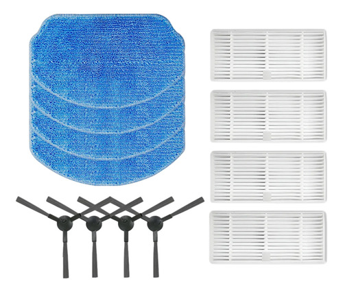 Piezas De Cepillos Laterales Para Robots, Accesorios, Filtro