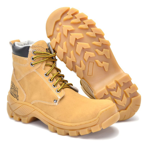 Bota Masculina Coturno Impermeável Com Solado Antiderrapante