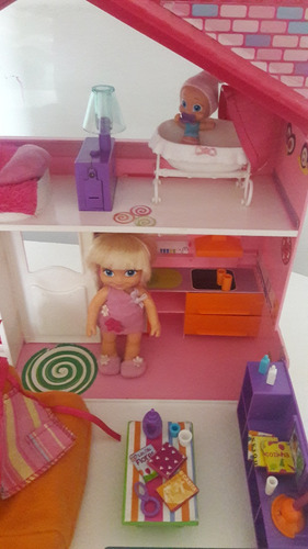 Casa De Muñecas Barriguitas Portatil (Usado)