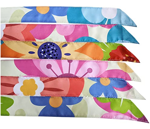 Calcetín De Viento Con Diseño De Flores De Primavera De Madr