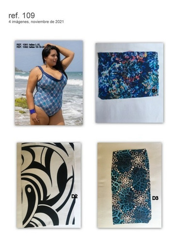 Trajes De Baño Entero Tallas M-l-xl (10-12-14 Americanas)