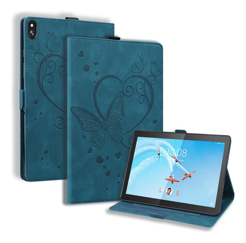 Funda Azul Para Lenovo Tab M10 De 10.1 Pulgadas