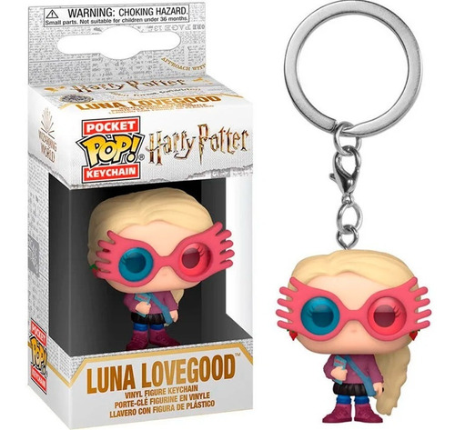 Llavero De Luna Lovegood - Harry Potter - Funko Pocket Pop 