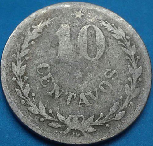 Colombia Lazareto 10 Centavos 1921