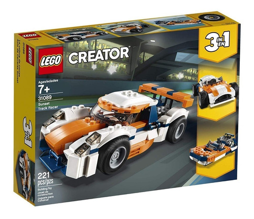 Lego Creator 31089 Auto De Carreras Sunset 3en1 Mundo Manias