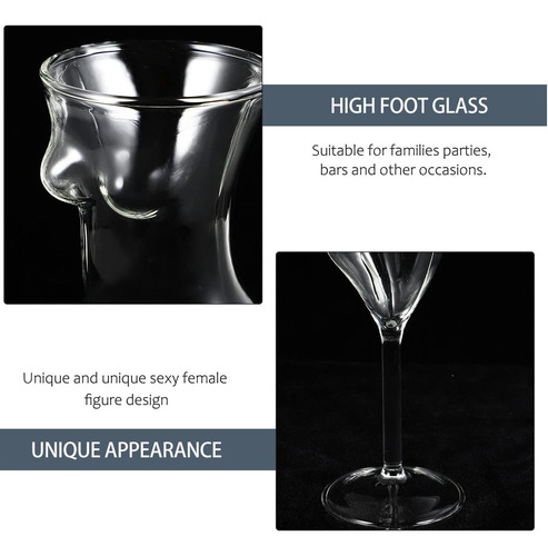 Copas De Vino Novedosas, Copas De Cuerpo Femenino Para El Ho