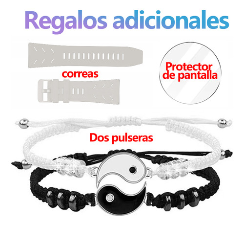Reloj Inteligente Para Hombre Videollamada Contestar/hacer Llamada Nfc H19 Smart Watch Con Cámara