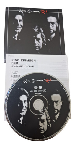 King Crimson Red Mini Lp Japón Reedición