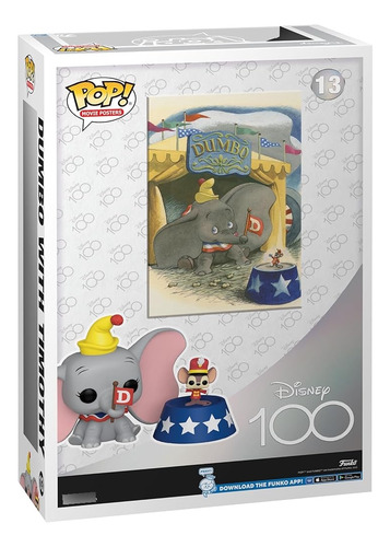 Póster Funko Pop! Disney 100 - Dumbo Y Timothy En Circo