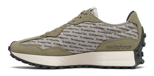 Imagen 2 de 8 de Zapatillas New Balance Mujer 327 Urbanas Verde