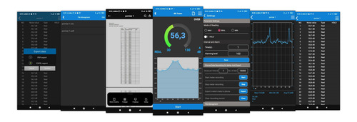 Sonómetro Pro Medidor De Ruido Con Bluetooth - Wintact Wt85b