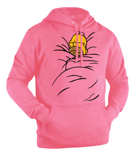 Buzo Canguro Homero Pastelito Hoodie Hombre Mujer