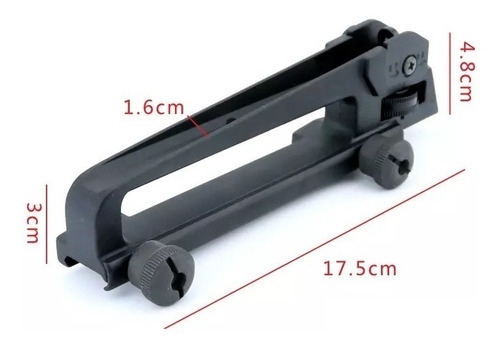 Imagen 3 de 8 de Asa De Transporte Carry Handle Para Ar15 M4 M16 Ak47