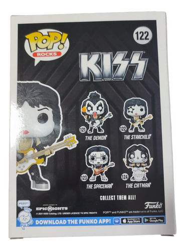 Pop Rocks Funko Kiss No.122 The Starchild
