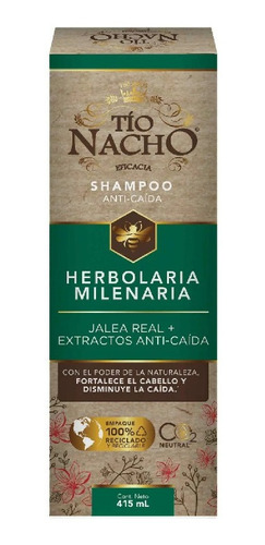 Shampoo Tio Nacho  415ml Fortalecimiento Capilar