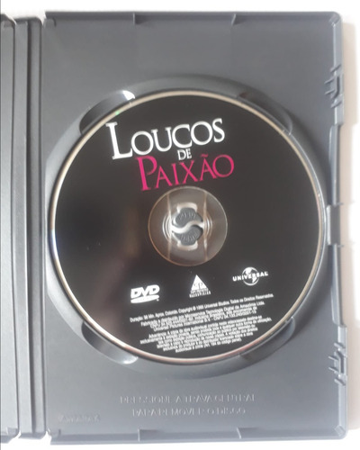 Dvd Loucos De Paixão (1990) - James Spader - Ótimo Estado (Usado)