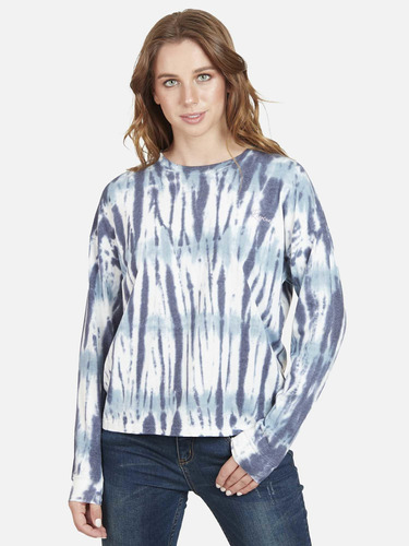 Polera Ocean Tie Dye Ml Mujer Multicolor Rip Curl