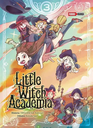 Manga Panini Little Witch Academia #3 En Español