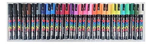 Uni Posca Paint Marker Pen, Punto Medio (pc5m), Juego De 29