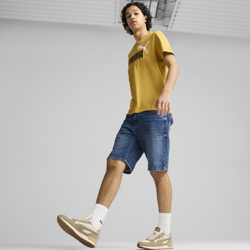 Tenis Casual Puma Graviton Unisex Blanco Y Café