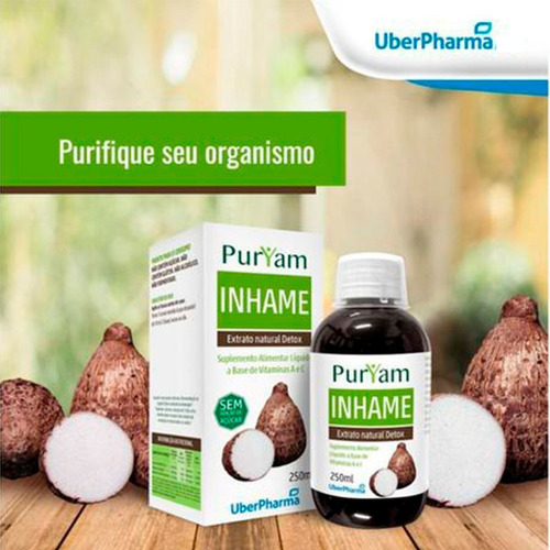 Kit 2x Elixir De Inhame Suplemento A Base De Vitaminas A E C