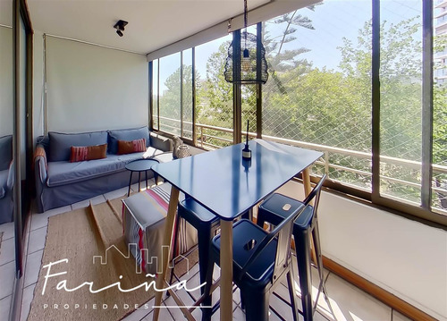 Excelente Departamento En Venta 4d + 3b, Las Condes