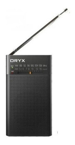 Imagen 1 de 2 de Radio Oryx Or 882 Am/fm Portatil - Aj Hogar