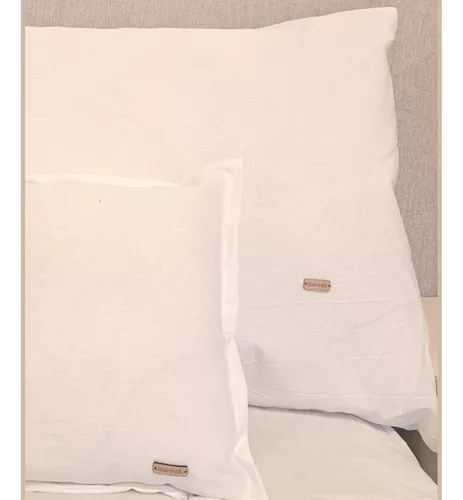 Funda De Almohada 50x70 Tusor 100% Algodón - $ 11.960