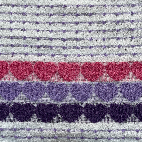 Imagen 4 de 7 de Docena Repasadores Súper Absorbente Grande Corazón Lichytex