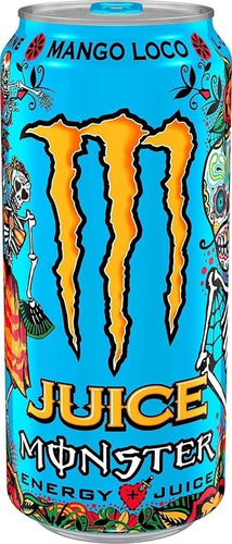Monster Energy Drink Caja C/24 Latas 473 Mls Mango Loco