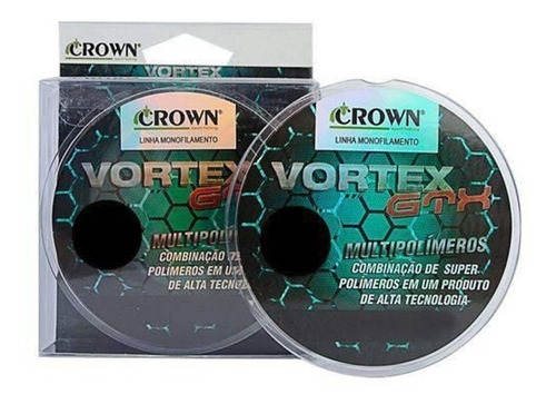 Linha Monofilamento Vortex Gtx 37mm 300m Crown