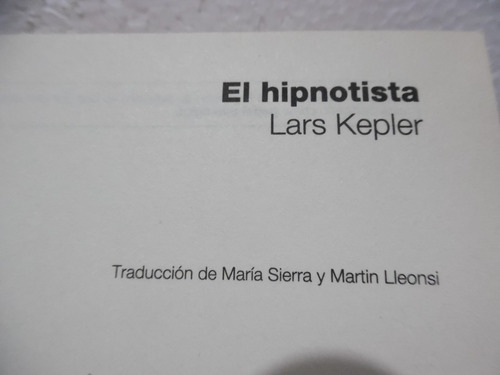 El Hipnotista / Lars Kepler / Planeta 