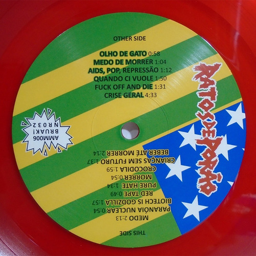 Imagem 8 de 10 de Ratos De Porão - Ao Vivo Cbgb Lp 10 Polegadas Duplo Limitado