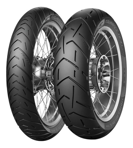 Par Pneu Suzuki Dr800 Metzeler 90/90-21 + 130/80r17