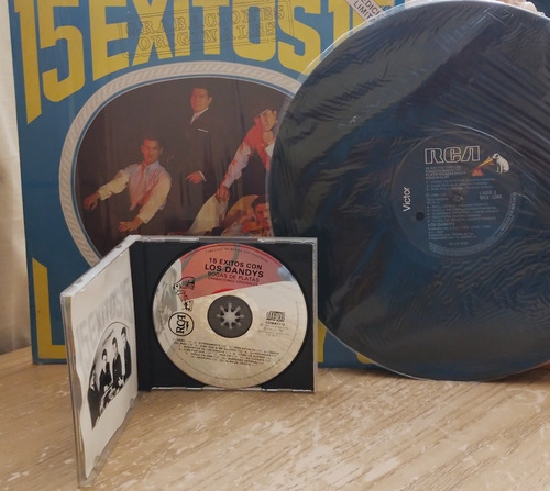 Lp-vinyl + Cd De Los Dandy's: 15 Exitos 100% Originales (Usado)