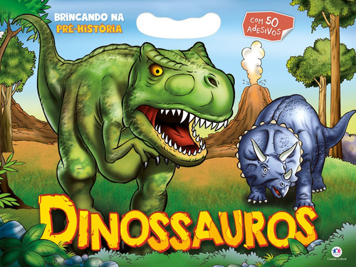 Dinossauros, de Cultural, Ciranda. Série Minibloco Ciranda Cultural Editora E Distribuidora Ltda., capa mole em português, 2018