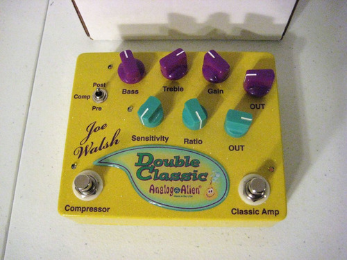 Analog Alien Joe Walsh Double Classic Pedal Compresor Drive