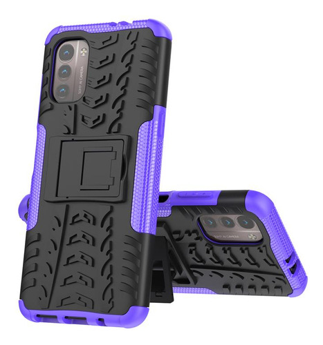 Carcasa Trasera Antigolpes De Doble Capa Para Nokia G21 Bump