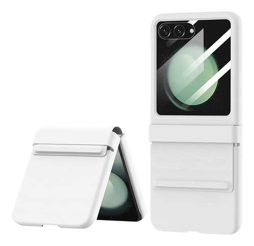 Funda Con Pulsera Cuero Mica Para Samsung Galaxy Z Flip 5