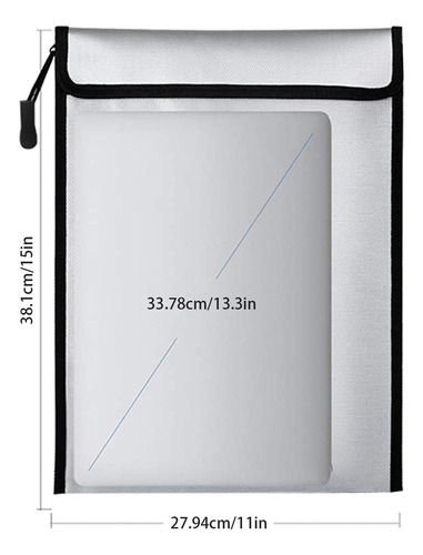 Funda Organizadora A Prueba De Fuego, Impermeable, Bolsa Par