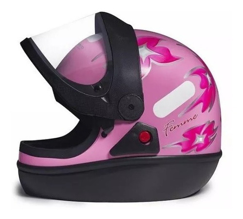 Capacete Taurus San Marino Femme Rosa 58 Original