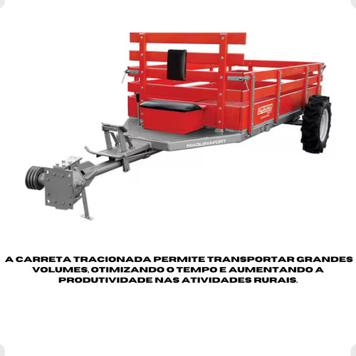 Microtrator Diesel Branco Btd18.0e 17,4hp Com Carreta 4x4