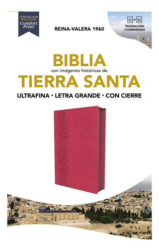 Biblia Reina Valera 1960 Ls Untra Fina Letra Grande Fuscia