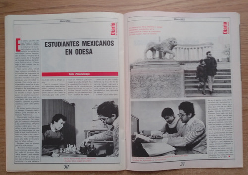 Boletín De Información De La Embajada De La U. R. S. S. 1988 (Usado)