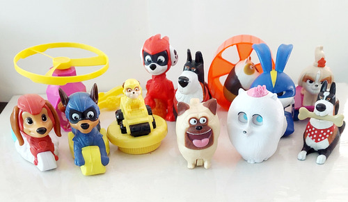 Figuras Paw Patrol Y Vida Secreta Tus Macostas Mcdonald's (Usado)