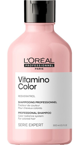 Imagen 1 de 2 de Shampoo Vitamino Color Cabello Teñido Loreal Pro 300 Ml
