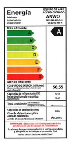 Anwo Virus Protect GES24ECO-N-VP blanco 220v