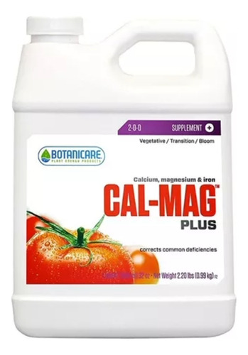 Calmag Plus Botanicare Calcio Magnesio Hidroponia