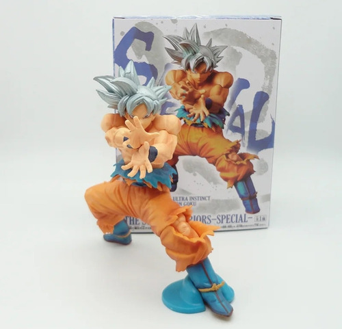 Dragón Ball Z Son Goku Ultra Instinto Figura En Caja 